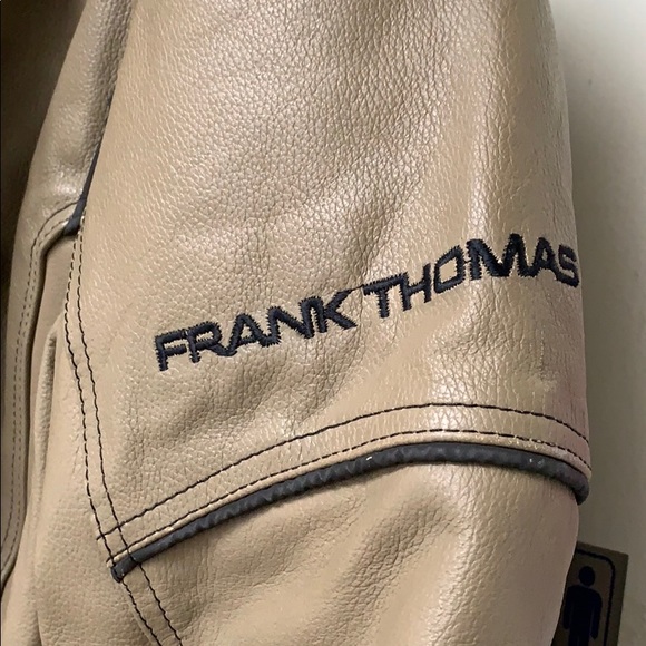 Tan Frank Thomas Lady Rider motorcycle jacket - Picture 3 of 5